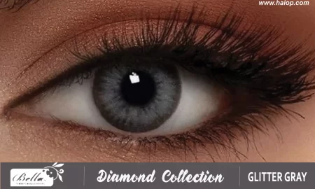 Bella Diamond Glitter Gray