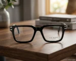 Ted Baker prescription glasses black square frame designer eyewear frames